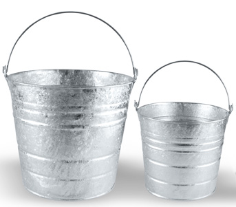 Tina galvanizada – Instalación sanitaria conexiones